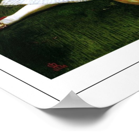 John Everett Millais Zedign Art Poster #237 (Ecke)