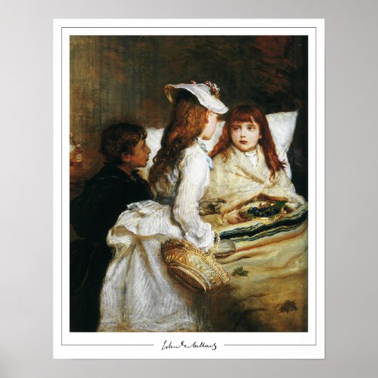 John Everett Millais Zedign Art Poster #31 (Vorne)
