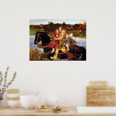 John Everett Sir Isumbras im Ford Poster (Küche)