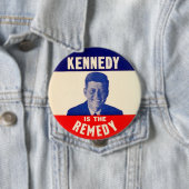 (John F.) ist Kennedy die Abhilfe Button (Beispiel)