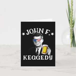 John F. Keggedy Betrunken Präsident Kennedy Jfk 4. Karte