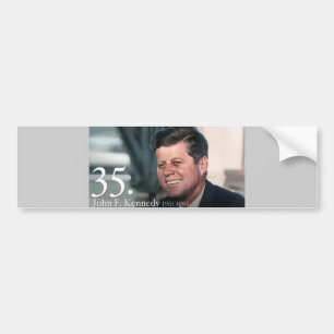 John F Kennedy Autoaufkleber