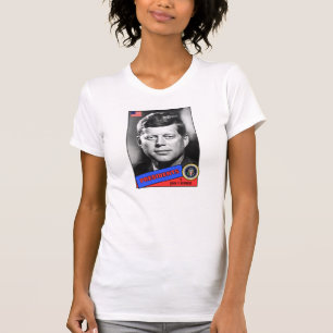 John F. Kennedy Baseballkarte T-Shirt