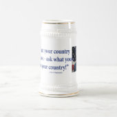 John F Kennedy Bierglas (Mittel)