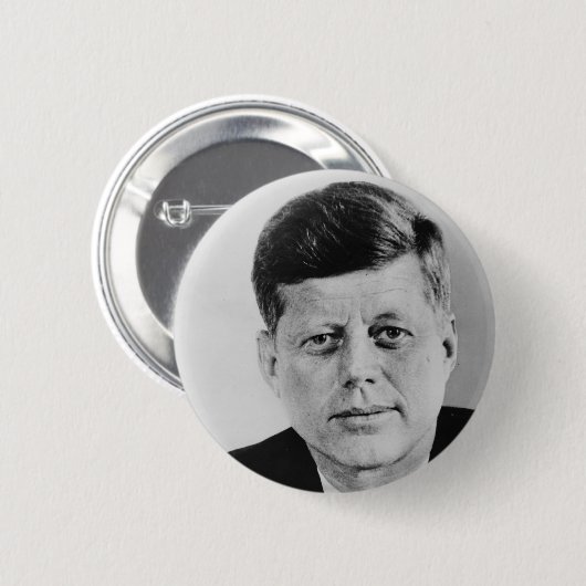 John F. Kennedy Button (Vorne & Hinten)