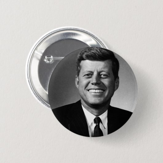John F. Kennedy Button (Vorne & Hinten)