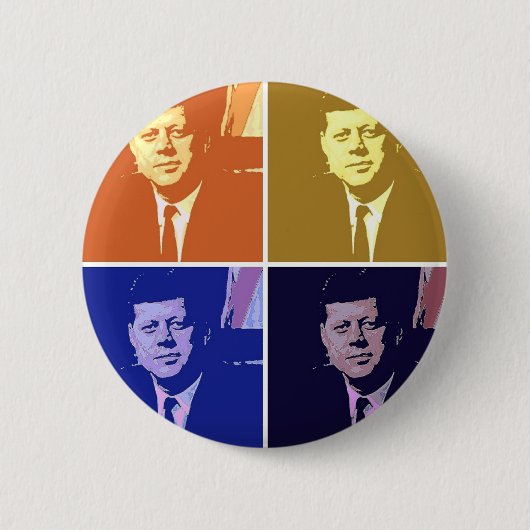 John F Kennedy Button (Vorderseite)