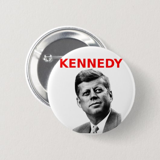 John F. Kennedy Button (Vorne & Hinten)