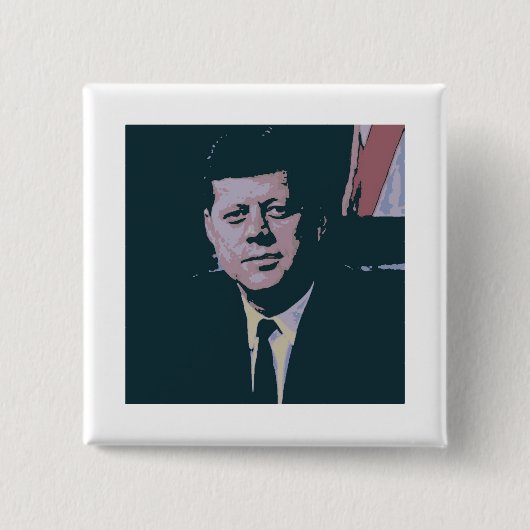 John F. Kennedy Button (Vorderseite)