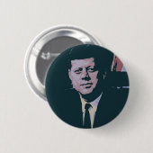 John F. Kennedy Button (Vorne & Hinten)