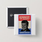 John F. Kennedy Button (Vorne & Hinten)