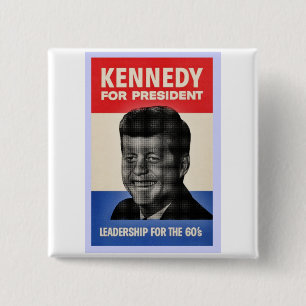 John F. Kennedy Button