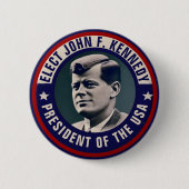 John F. Kennedy Campaign Button (Vorderseite)