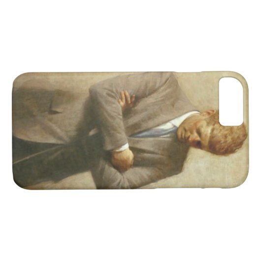 John F. Kennedy Case-Mate iPhone Hülle (Rückseite (Horizontal))