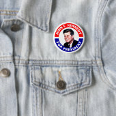 John F Kennedy für Präsident Button (Beispiel)
