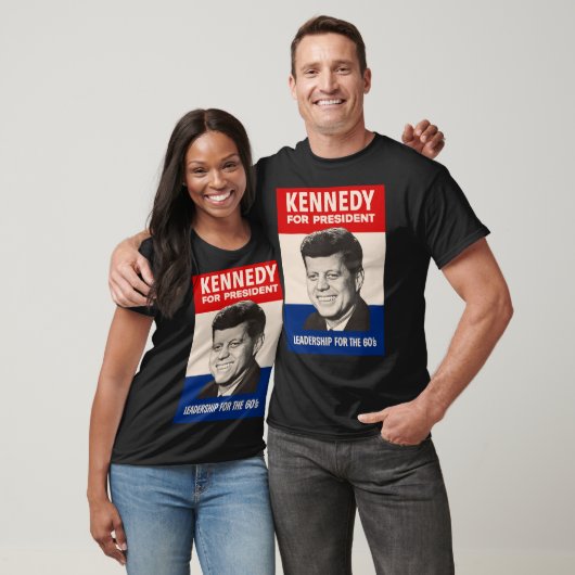 John F. Kennedy für Präsident JFK-Kampagne T-Shirt (Unisex)