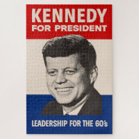 John F. Kennedy für Präsident JFK-Wahlkampfplakat