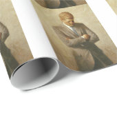 John F. Kennedy Geschenkpapier (Rolleneckpunkt)