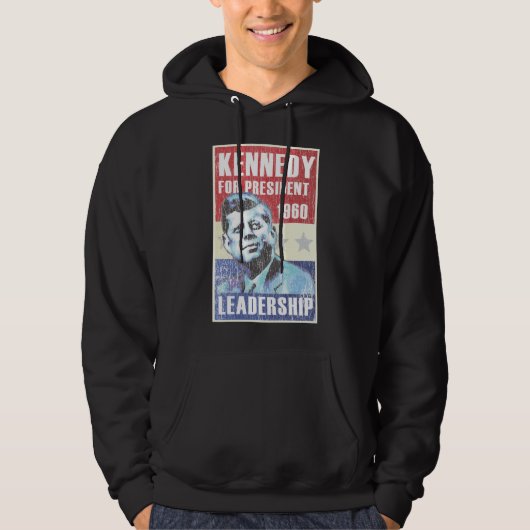 John F. Kennedy-historischer Präsident Campaign Hoodie (Vorderseite)