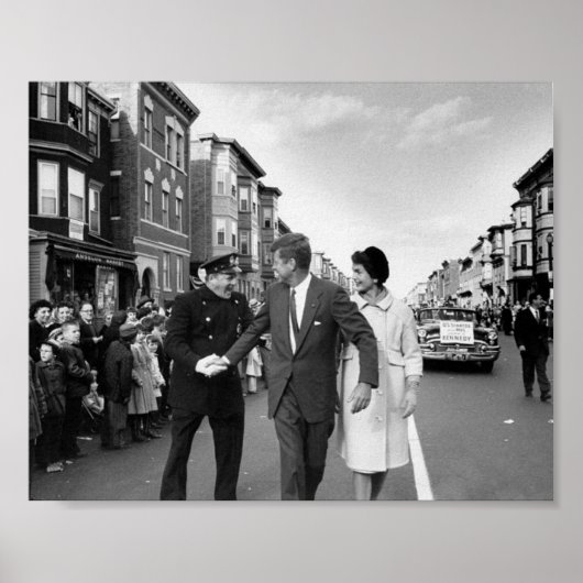 John F. Kennedy in East Boston Poster (Vorne)