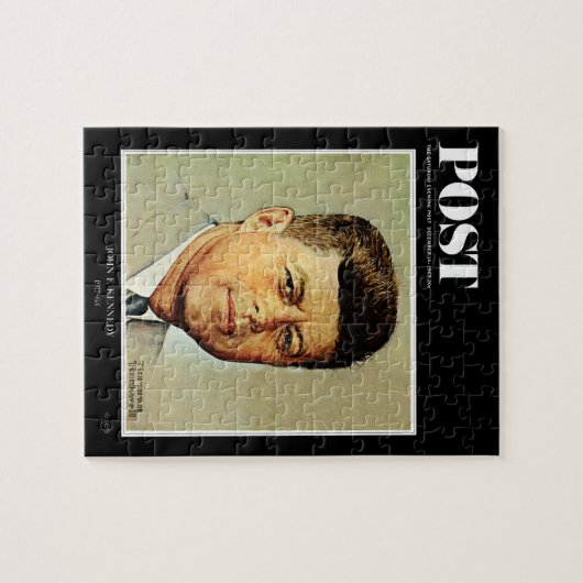 John F. Kennedy IN MEMORIAM 2 Puzzle (Horizontal)