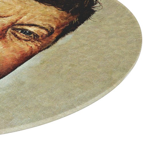 John F. Kennedy IN MEMORIAM 2 Schneidebrett (Ecke)