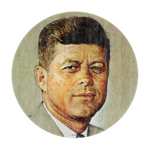 John F. Kennedy IN MEMORIAM 2 Schneidebrett