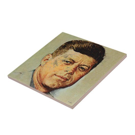 John F. Kennedy IN MEMORIAM Fliese (Seite)