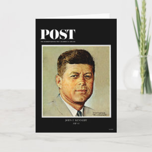 John F. Kennedy IN MEMORIAM Karte