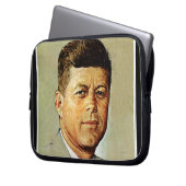 John F. Kennedy IN MEMORIAM Laptopschutzhülle (Vorderseite Links)