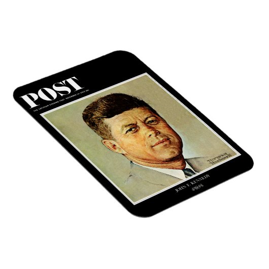 John F. Kennedy IN MEMORIAM Magnet (Rechte Seite)
