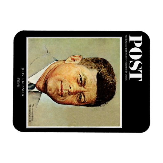 John F. Kennedy IN MEMORIAM Magnet (Horizontal)