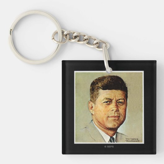 John F. Kennedy IN MEMORIAM Schlüsselanhänger (Vorderseite)