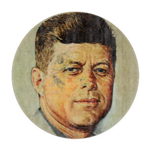 John F. Kennedy IN MEMORIAM Schneidebrett