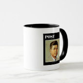 John F. Kennedy IN MEMORIAM Tasse (VorderseiteRechts)