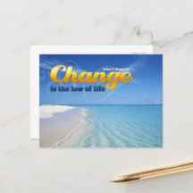 John F. Kennedy Inspiration Zitat "Change"