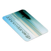 John F. Kennedy Inspiration Zitat "Purpose" Flex Magnet (Rechte Seite)