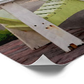 John F. Kennedy Inspiration Zitat "Zweck" Poster (Ecke)