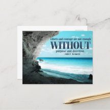 John F. Kennedy Inspiration Zitat "Zweck"