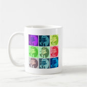 John F. Kennedy/JFK Kaffeetasse (Links)