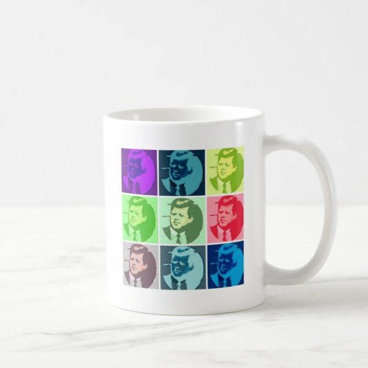 John F. Kennedy/JFK Kaffeetasse (Rechts)