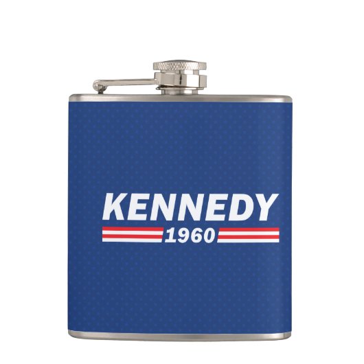 John F. Kennedy JFK, Kennedy 1960 Flachmann (Vorderseite)