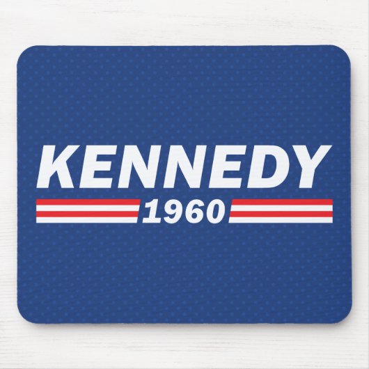 John F. Kennedy JFK, Kennedy 1960 Mousepad (Vorne)