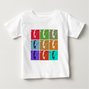 John F Kennedy/JFK Pop Art Baby T-shirt