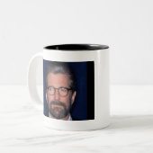 John F. Kennedy Jr Zweifarbige Tasse (Vorderseite Links)