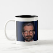 John F. Kennedy Jr Zweifarbige Tasse (Links)