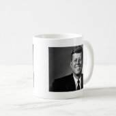 John F. Kennedy Kaffeetasse (VorderseiteRechts)