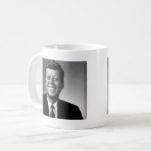 John F. Kennedy Kaffeetasse (Vorderseite Links)