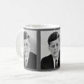 John F. Kennedy Kaffeetasse (Vorderseite Links)