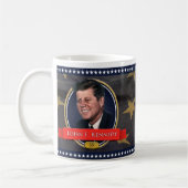 John F. Kennedy Kaffeetasse (Links)